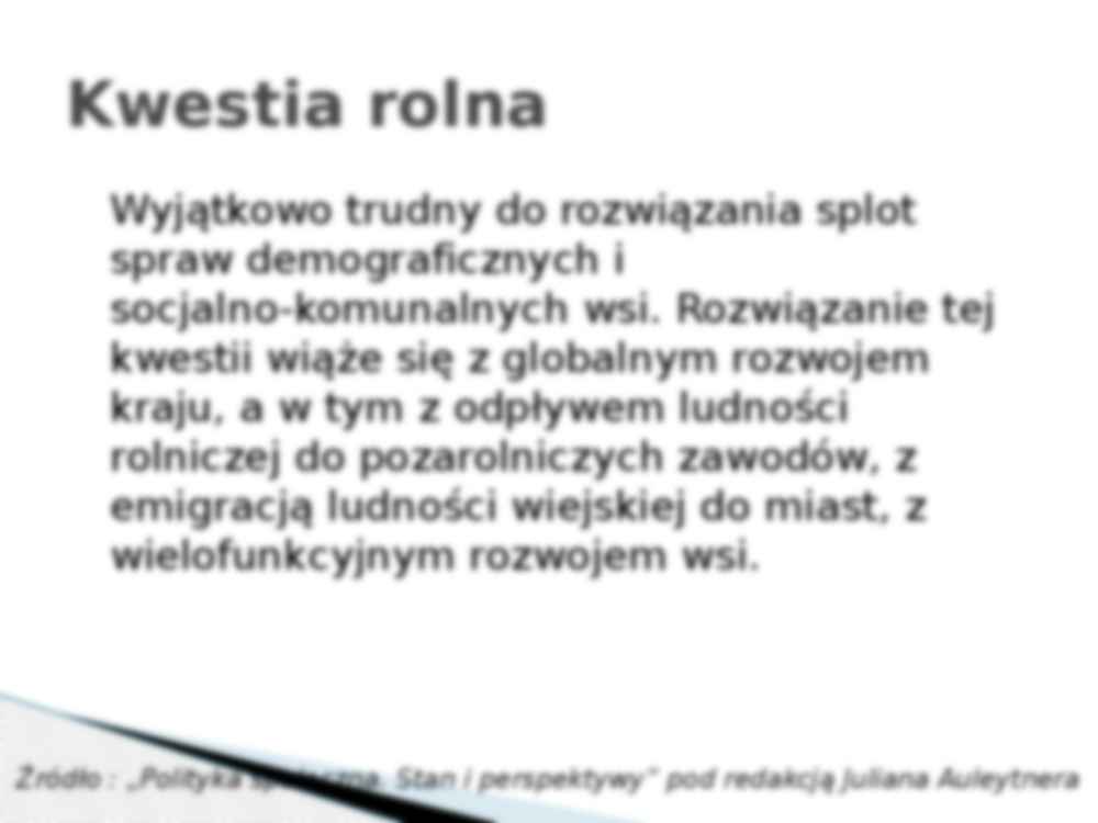 Kwestia rolna w Polsce - Przedsiębiorstwo państwowe - strona 2