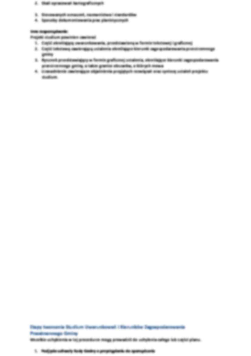 System planów i studiów zagospodarowania przestrze - strona 2
