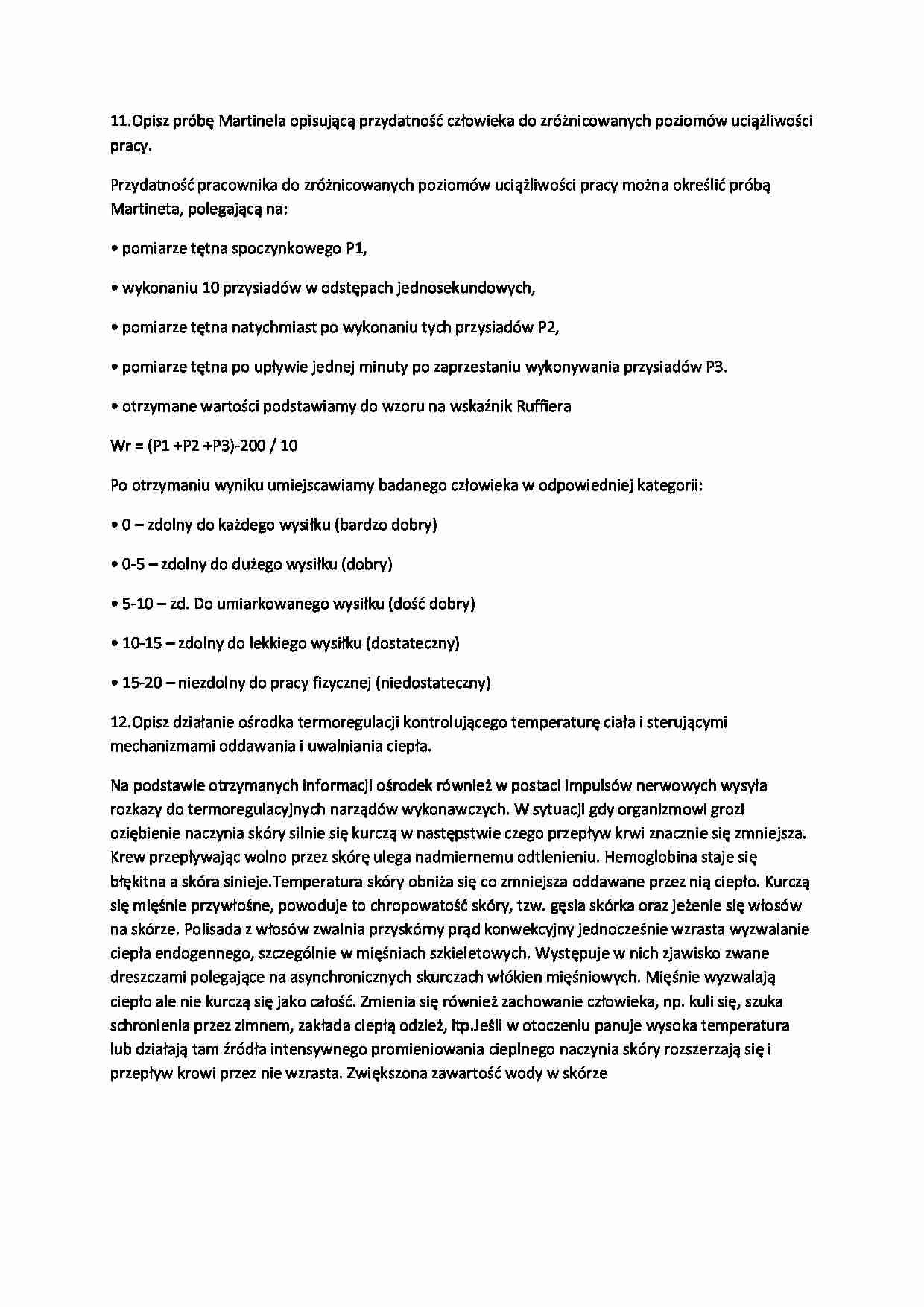 Ergonomia- ocena zdolności do pracy - strona 1