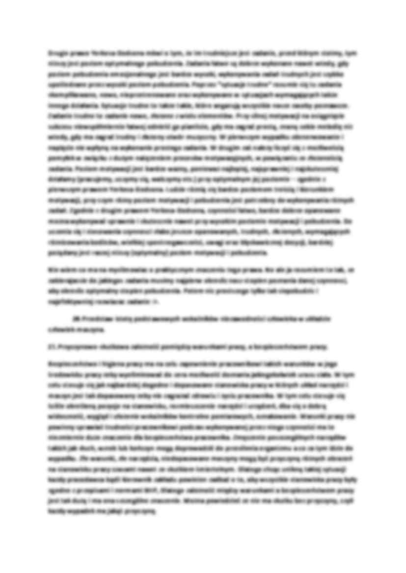 Ergonomia- Mechanizmy fizjologiczne i psychologiczne - strona 3