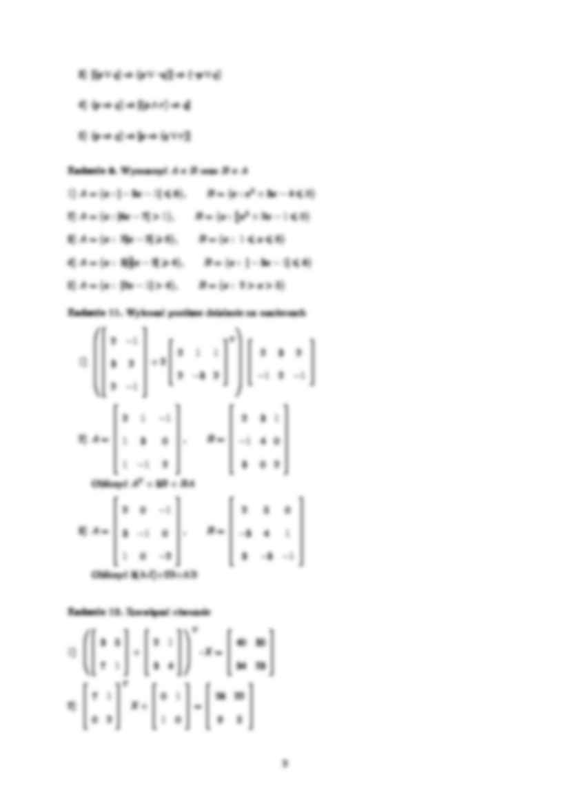 matematyka- zadania granice funkcji - strona 2