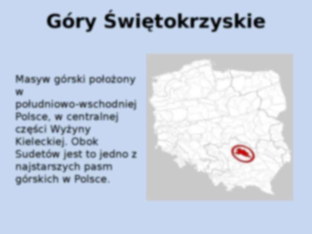Góry w Polsce- prezentacja multimedialna - strona 3