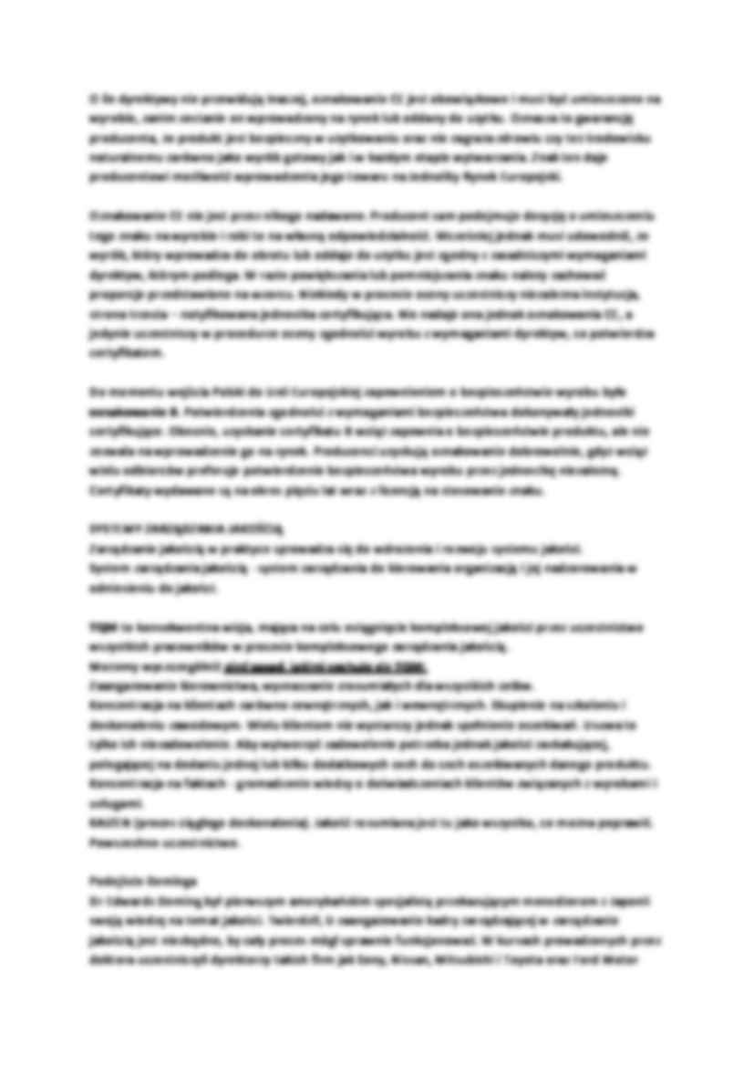 Systemy zarządzania jakością - strona 3