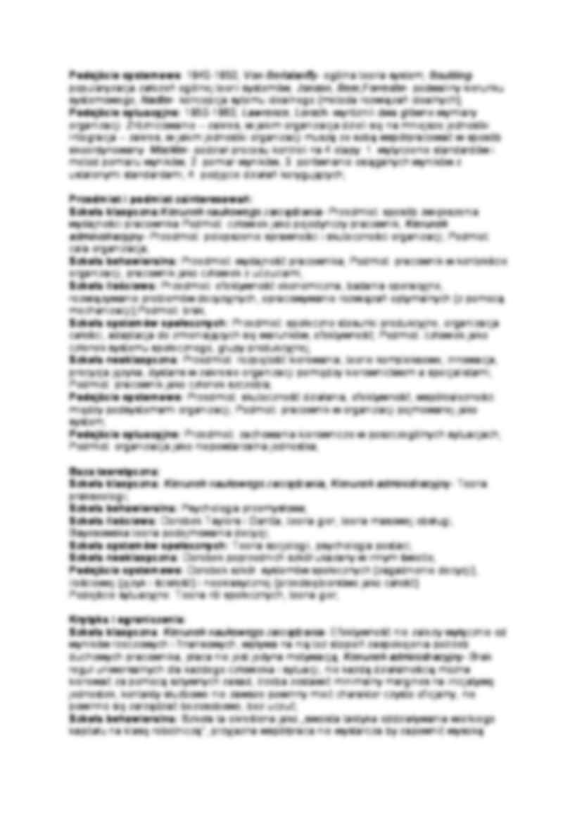 Ogólna charakterystyka szkół zarządzania - strona 2