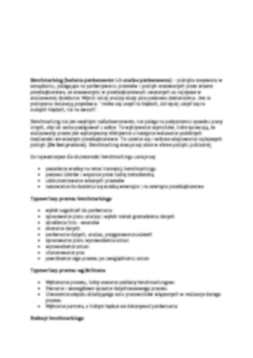 metody zarządzania - Reengineering  - strona 2