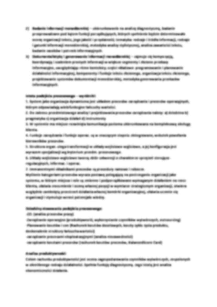 Zarządzanie procesowe - strona 3