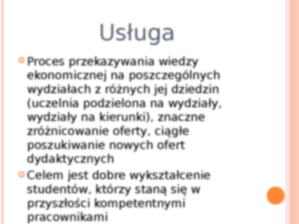 Cechy marketingu usług organizacji non profit – uniwersytet ekonomiczny w krakowie - strona 2