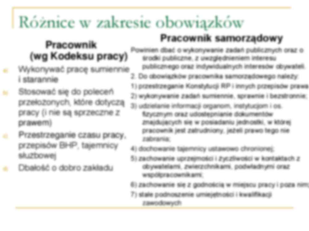 Praca w samorządzie  terytorialnym w Polsce - strona 3