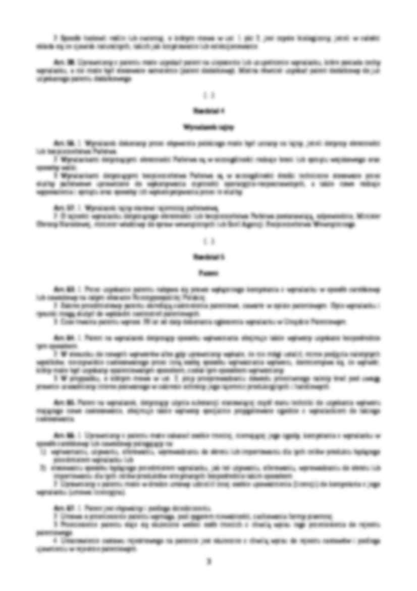 prawo własności przemysłowej - ustawa - strona 3
