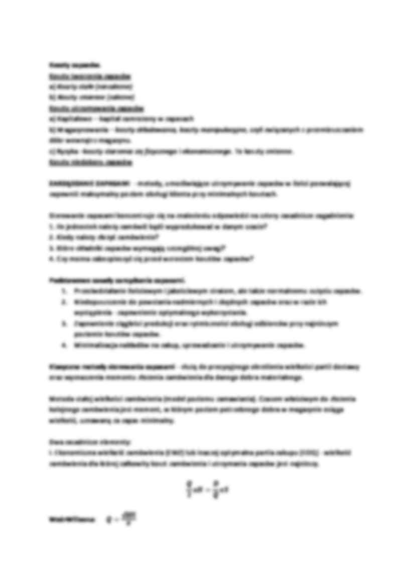 Zarządzanie zapasami - strona 2