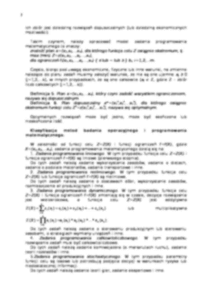 Ekonomietria - programowanie liniowe - strona 2