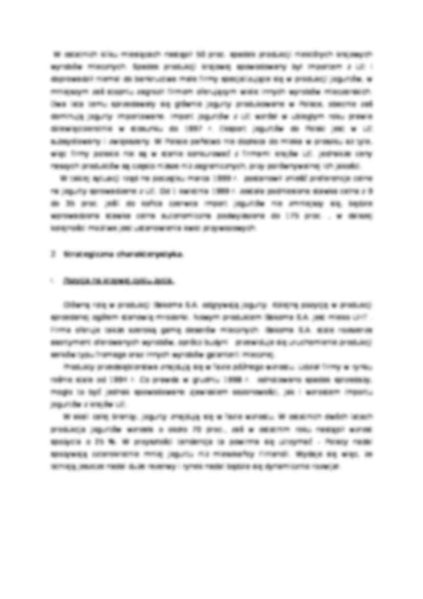 analiza strategiczna Bakoma - projekt - strona 2