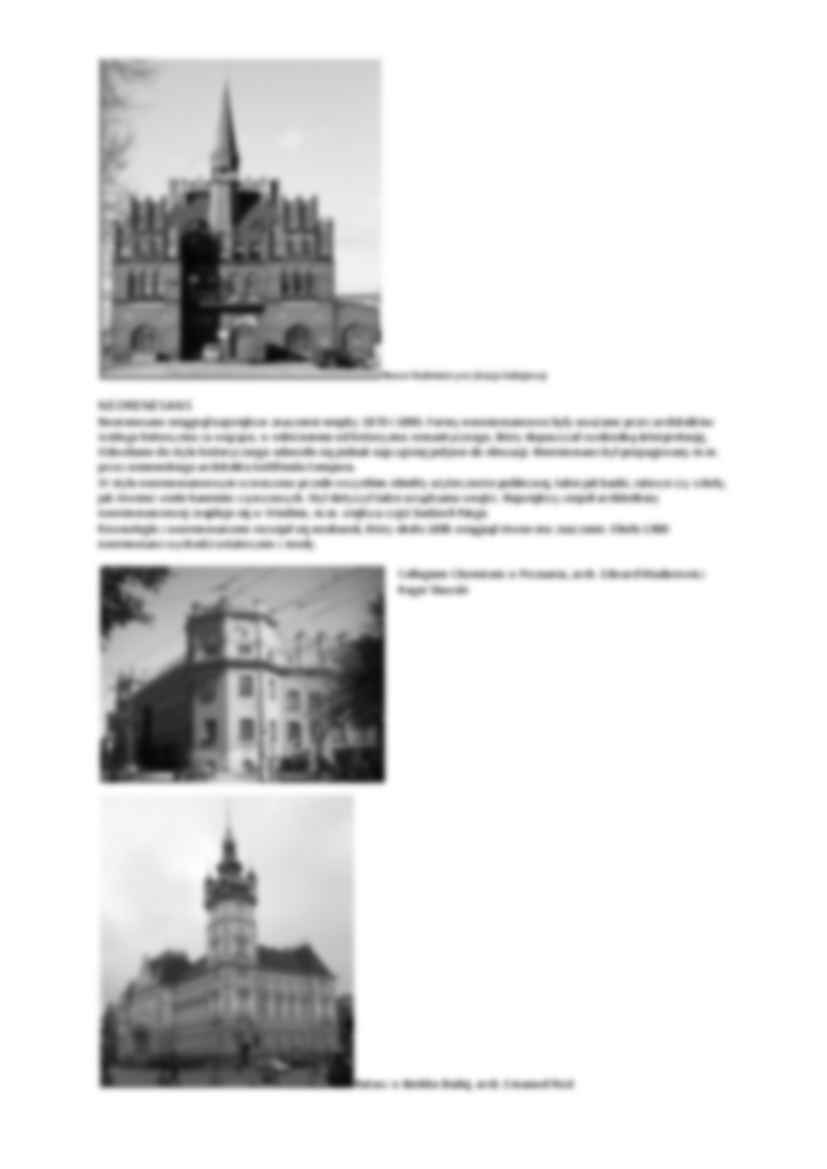 Historyzm w architekturze - strona 3