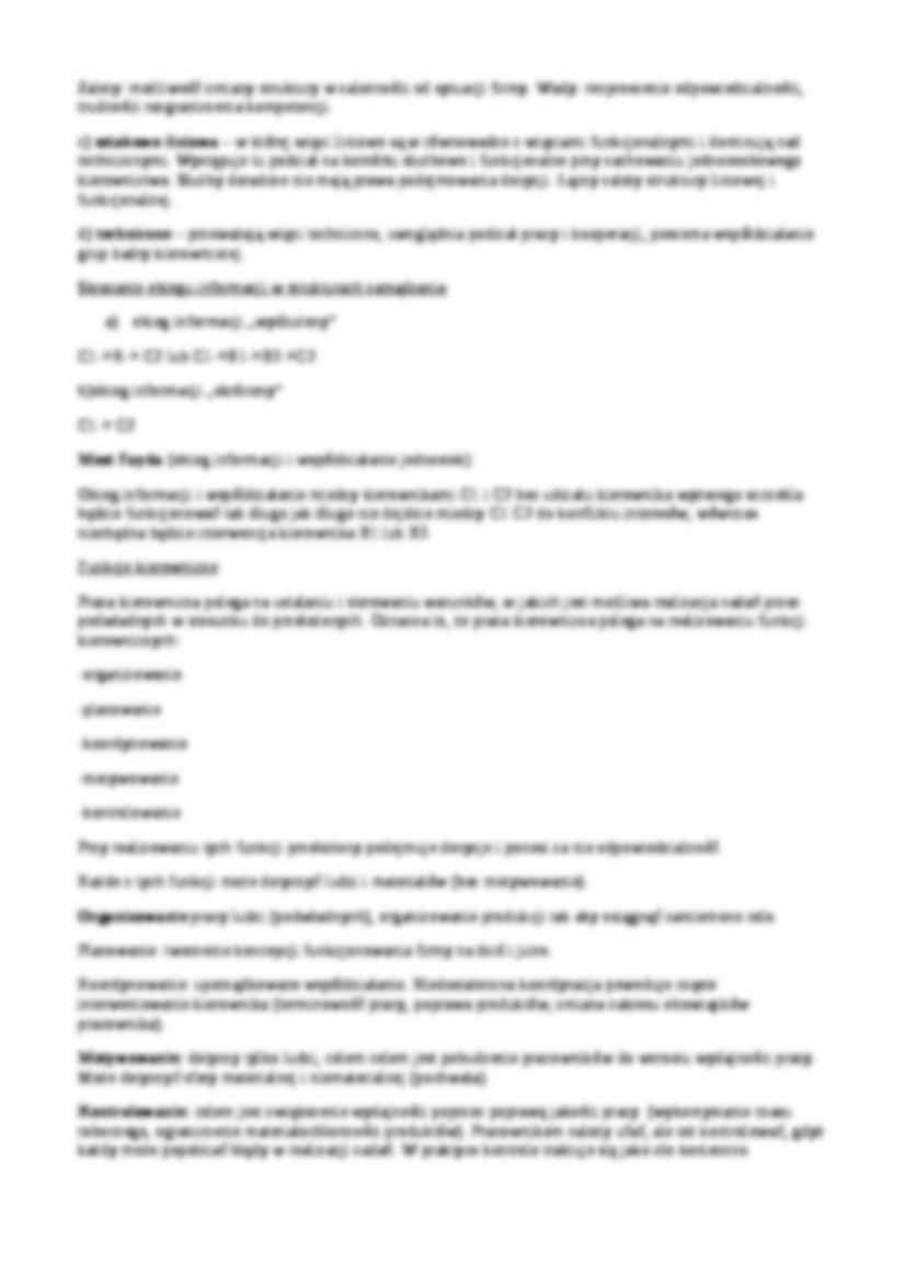  organizacja i zarządzanie - wykłady - strona 2