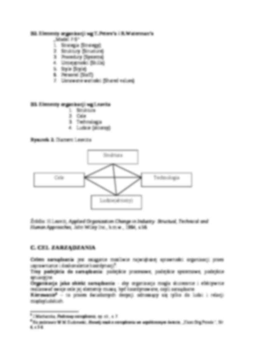 Elementy organizacji. Cele i funkcje zarządzania - strona 2