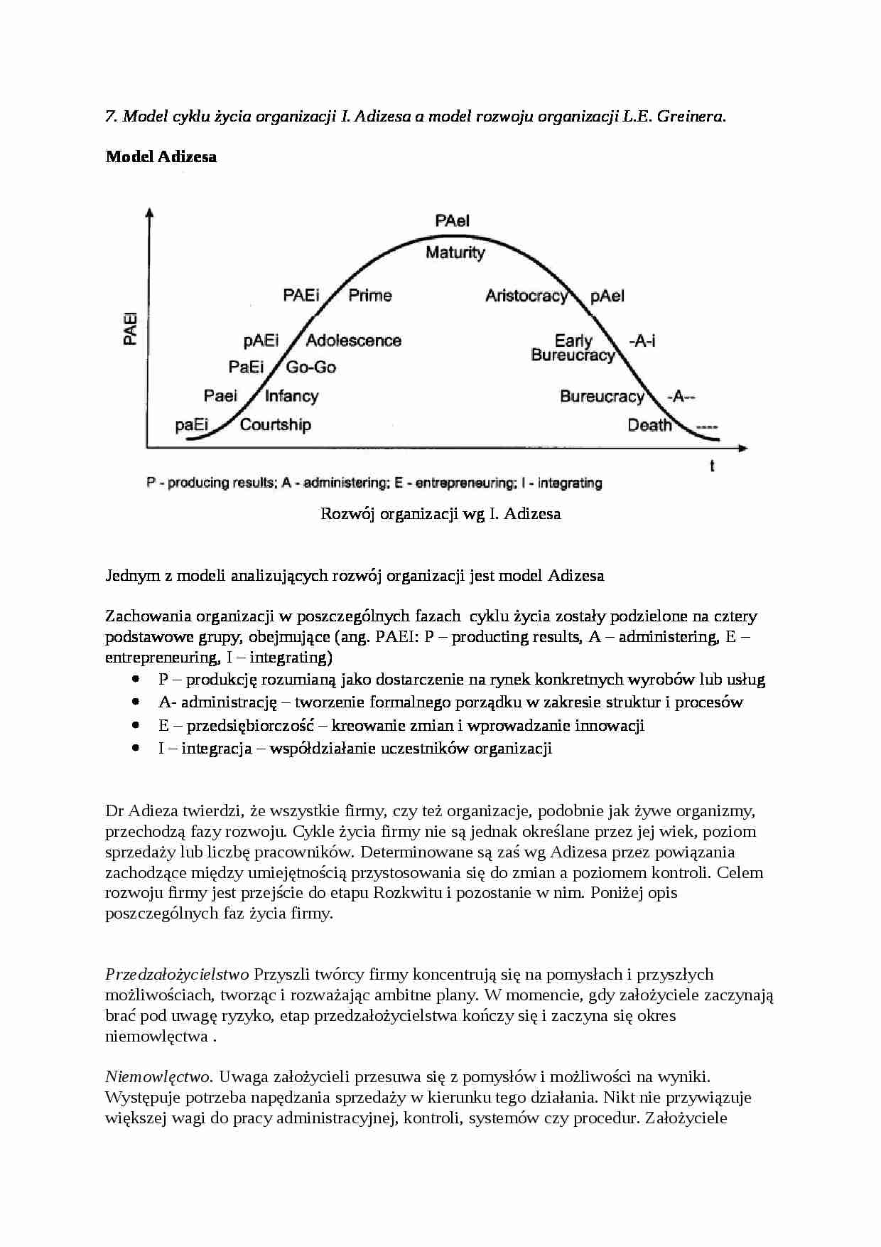 Historyczna ewolucja struktur organizacyjnych a dynamika otoczenia - strona 1