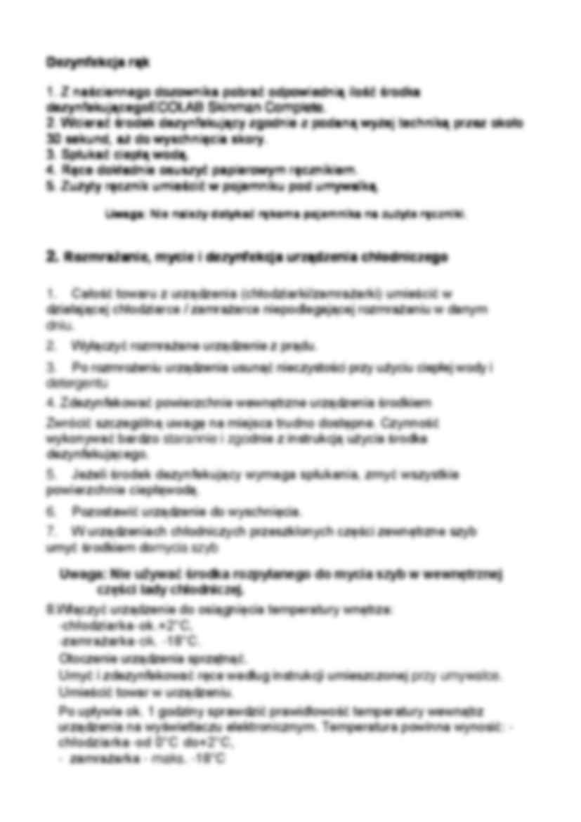 Instrukcja jako uszczegółowienie procedury systemu zarządzania - strona 3