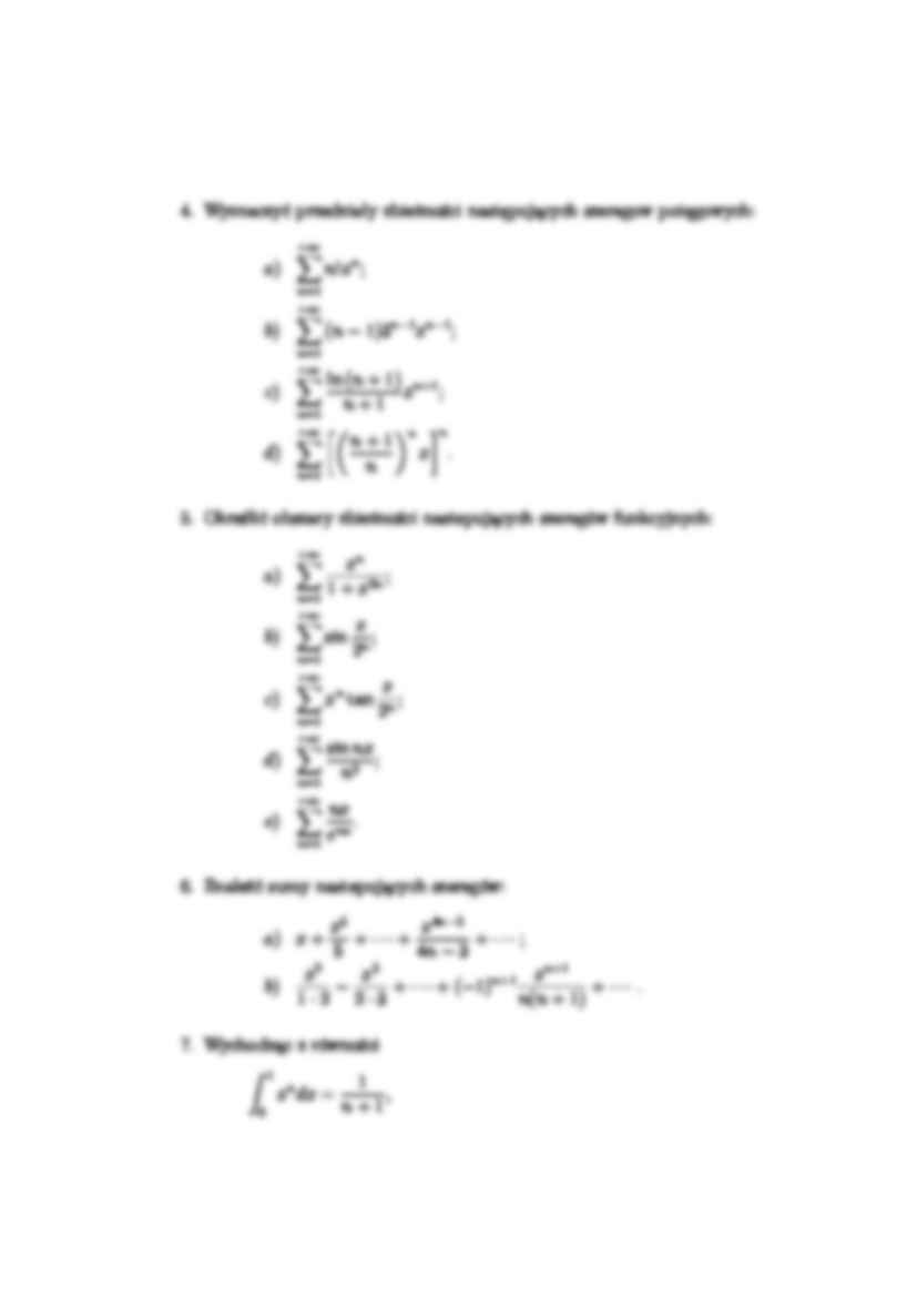 analiza matematyczna  - Ciąg funkcyjny - strona 2