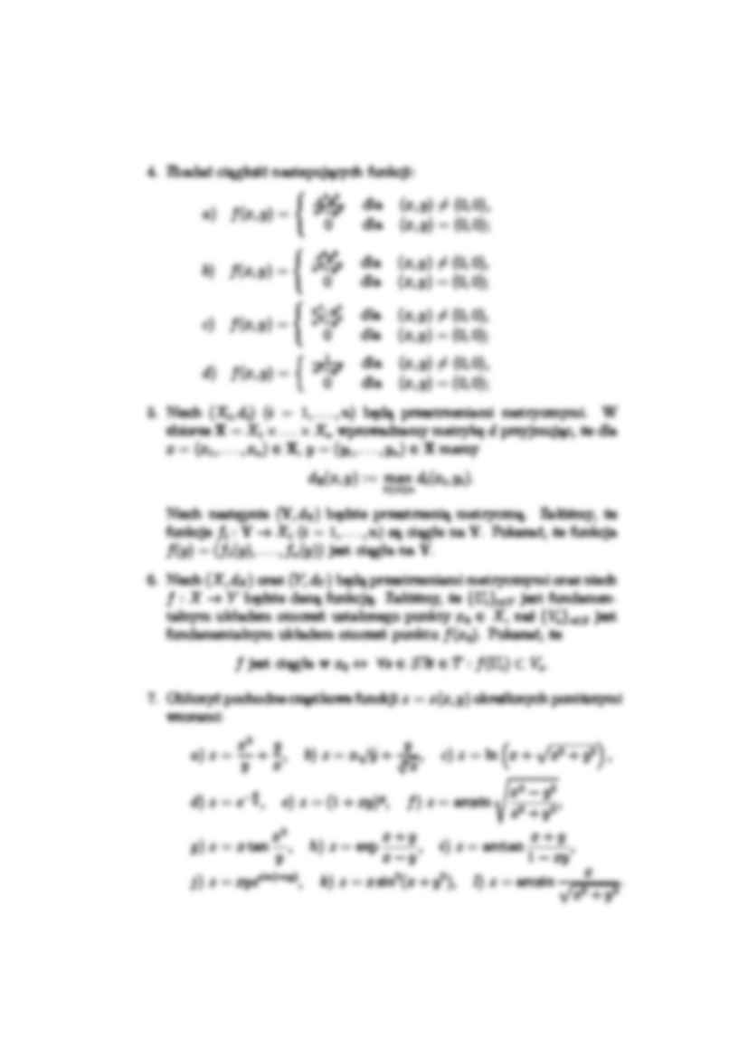 analiza matematyczna  zestaw 8 zadania - strona 2