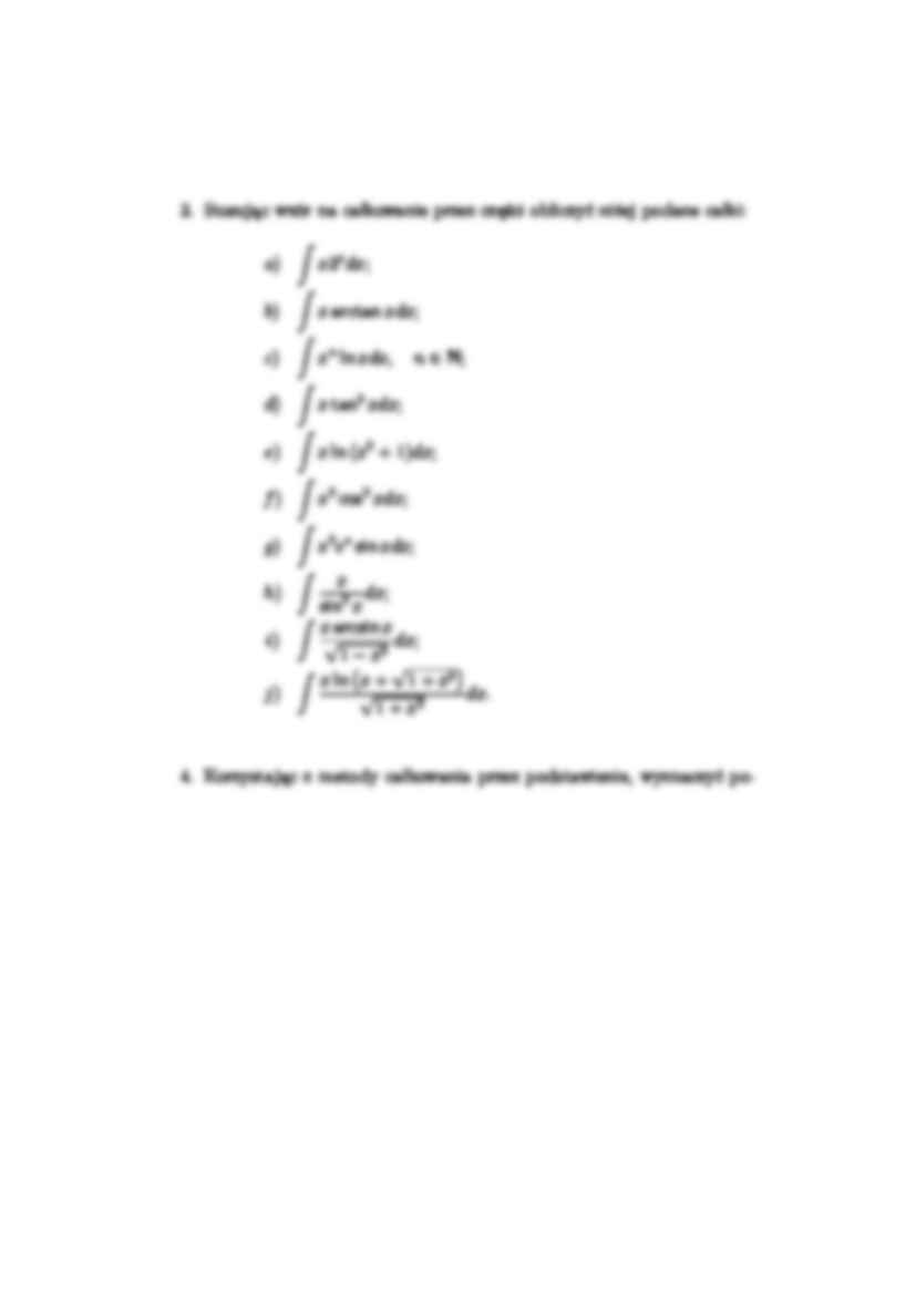 analiza matematyczna zadania zestaw 1 - strona 2