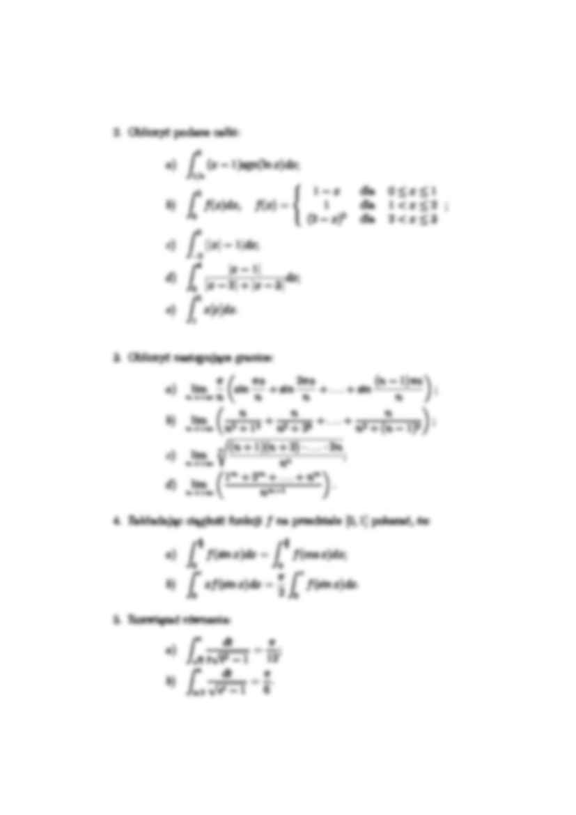 analiza matematyczna zadania zestaw 3 - strona 2