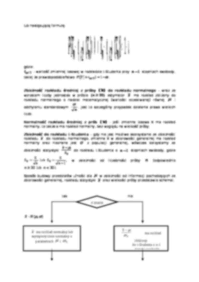 Estymacja przedziałowa parametrów strukturalnych zbiorowości generalnej - Parametr zbiorowości generalnej - strona 3