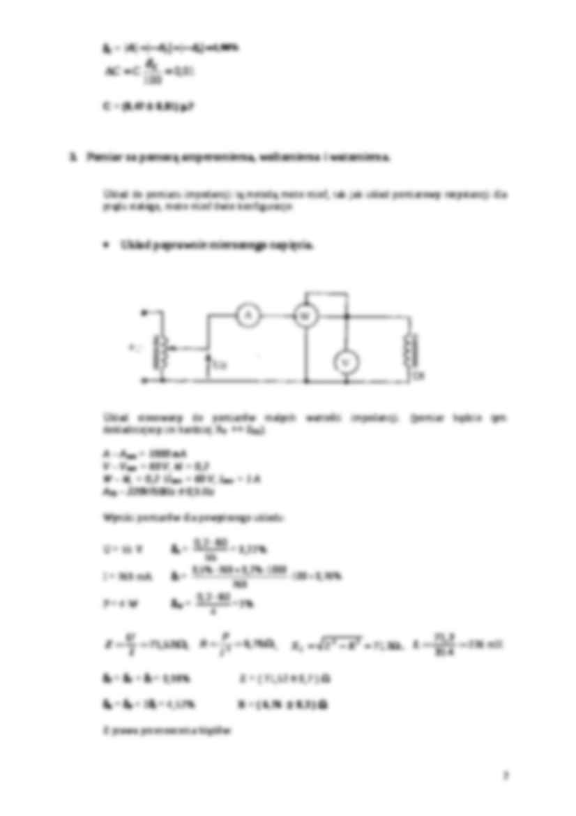 Pomiary impedancji - metody techniczne. - strona 2