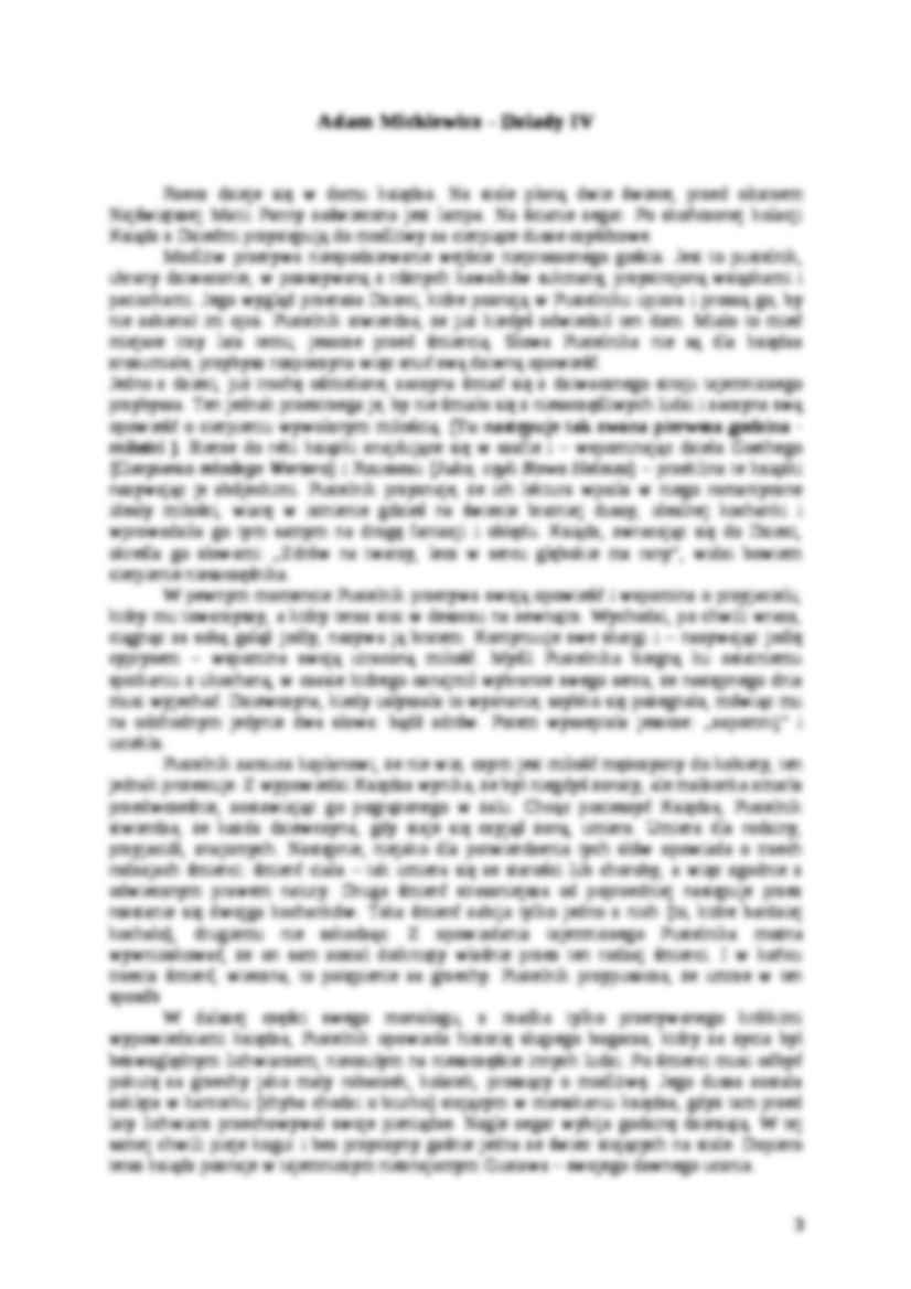 Adam Mickiewicz - Dziady II i IV - strona 3