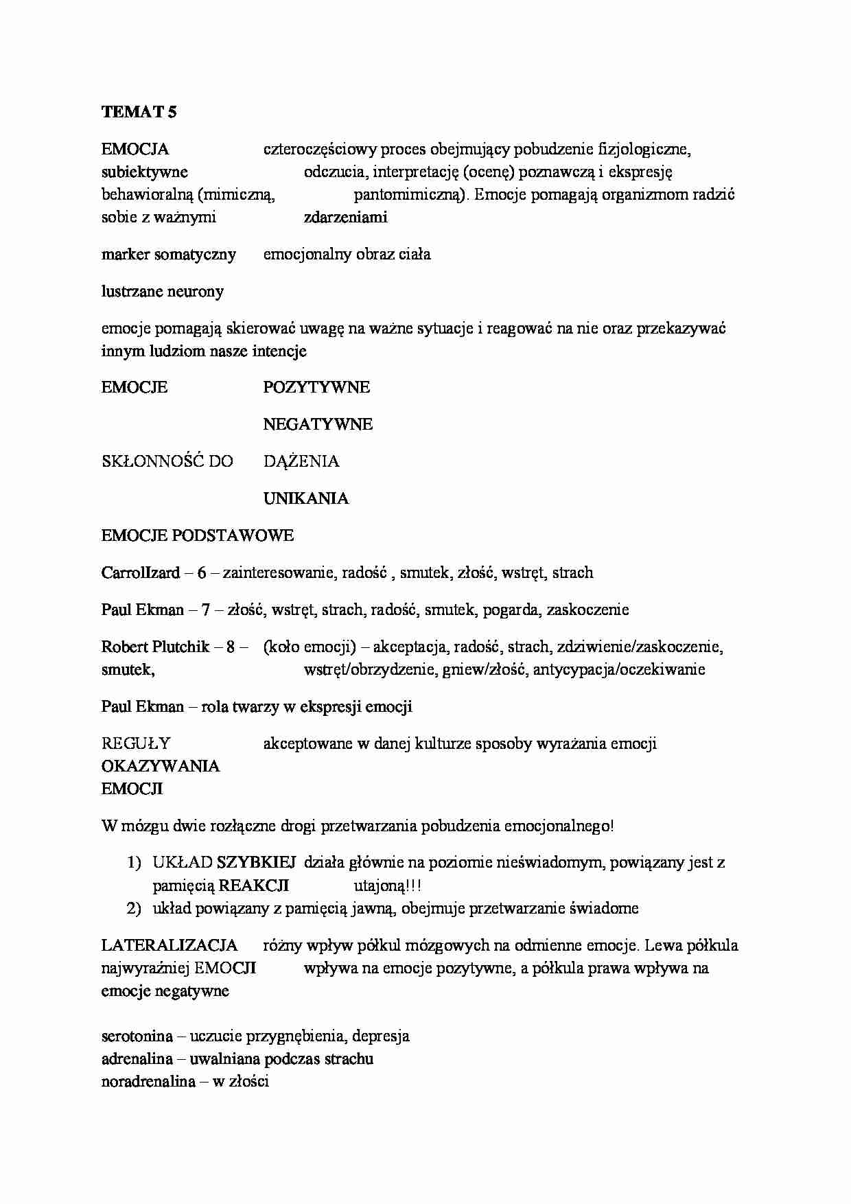 Krasucka - Psychologia 5 - strona 1