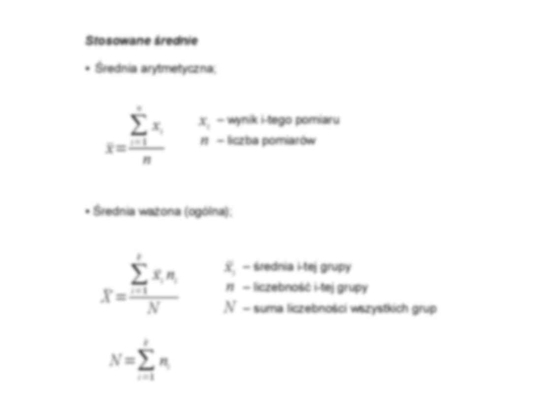 Ćwiczenia z biochemii - Centralne miary położenia - strona 3