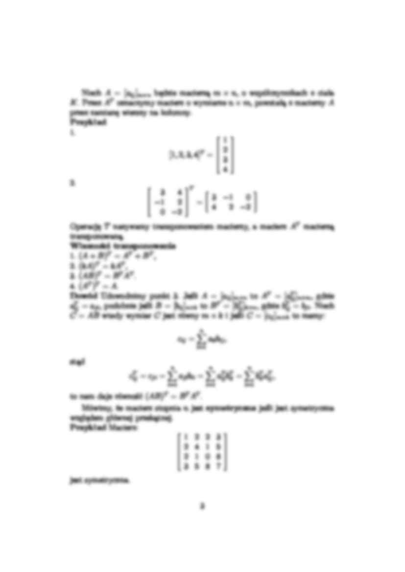 Macierze 2 - algebra - strona 3