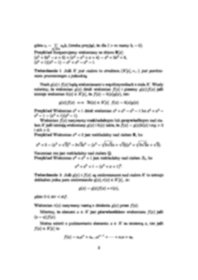 Wielomiany zespolone - algebra - strona 3