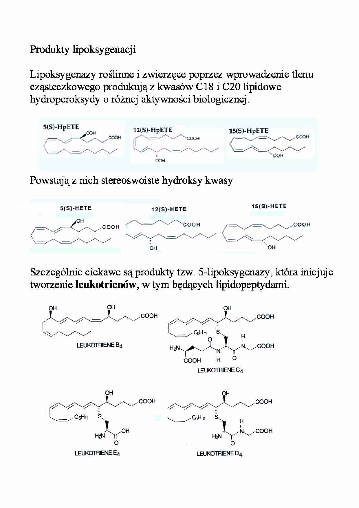 Lipidy - prostanoidy 2 - strona 1