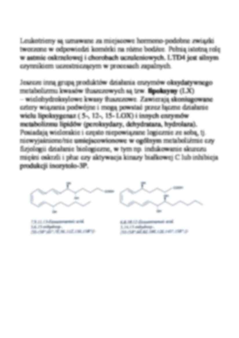 Lipidy - prostanoidy 2 - strona 2
