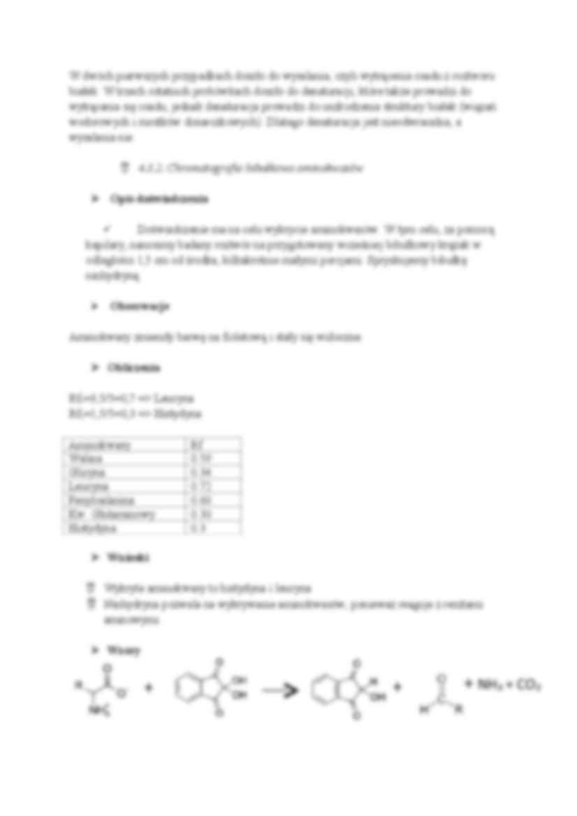 Wyznaczanie punktu izoelektrycznego kazeiny pH - strona 3