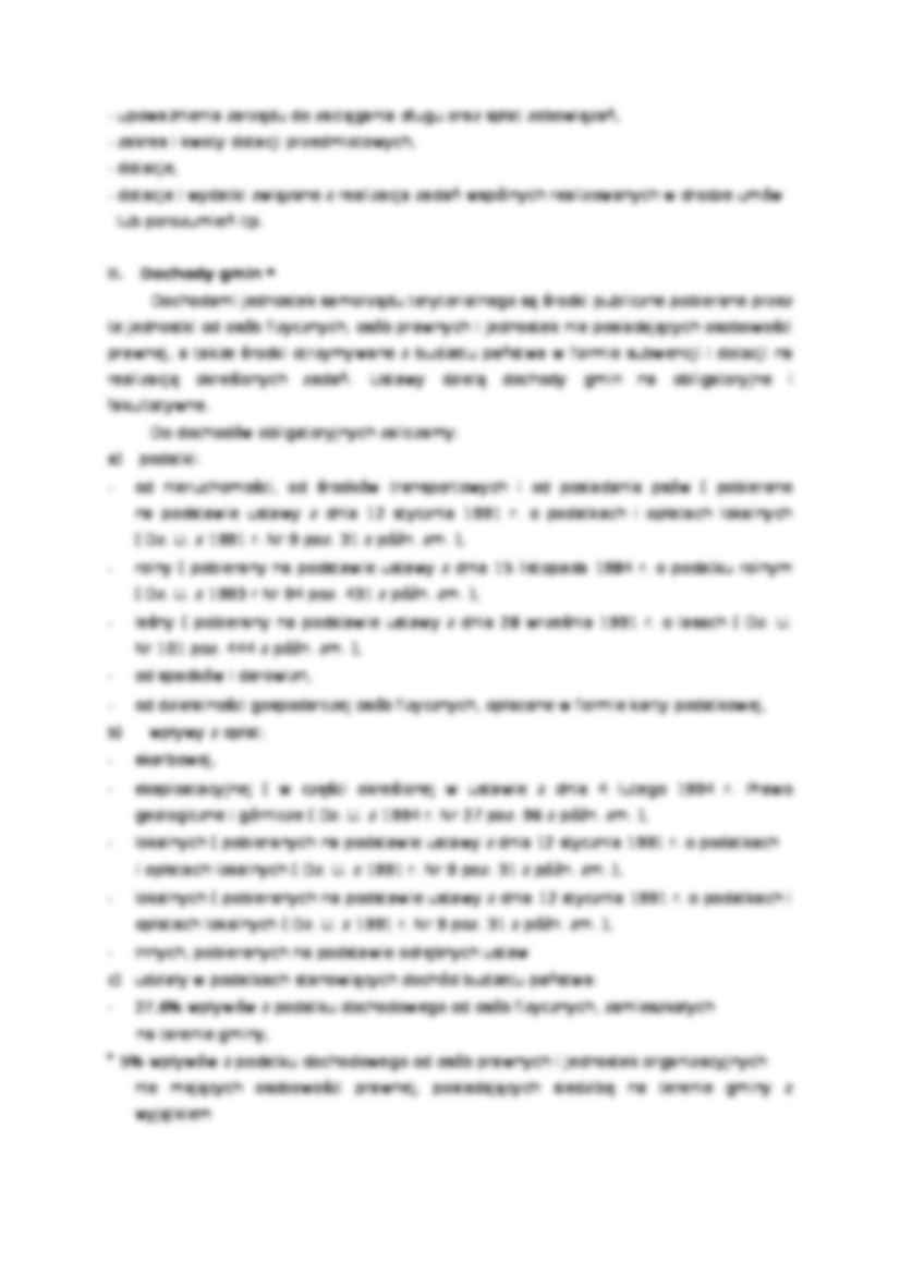 Budżet gminy - pojęcia - strona 3