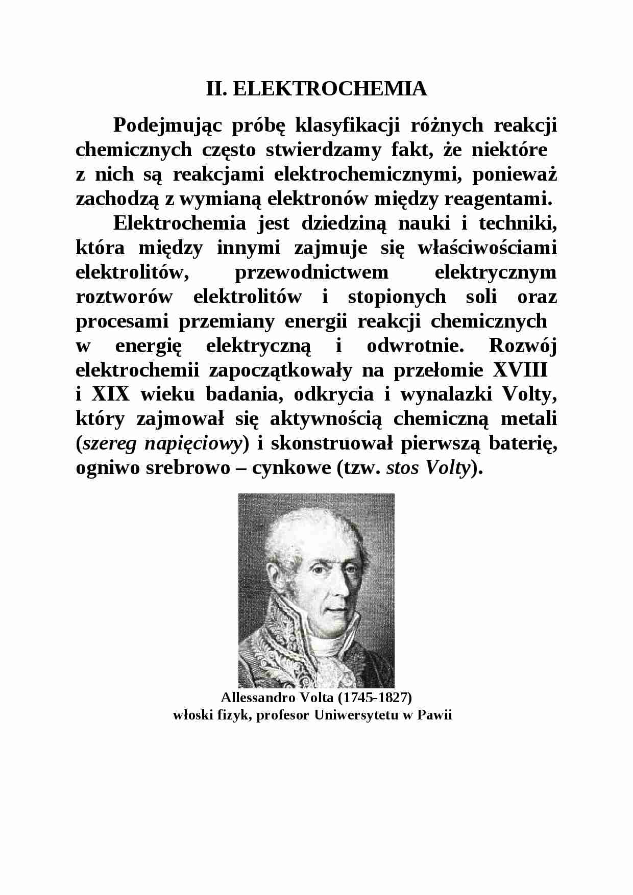 Elektrochemia - Wiesław Apostoluk - strona 1