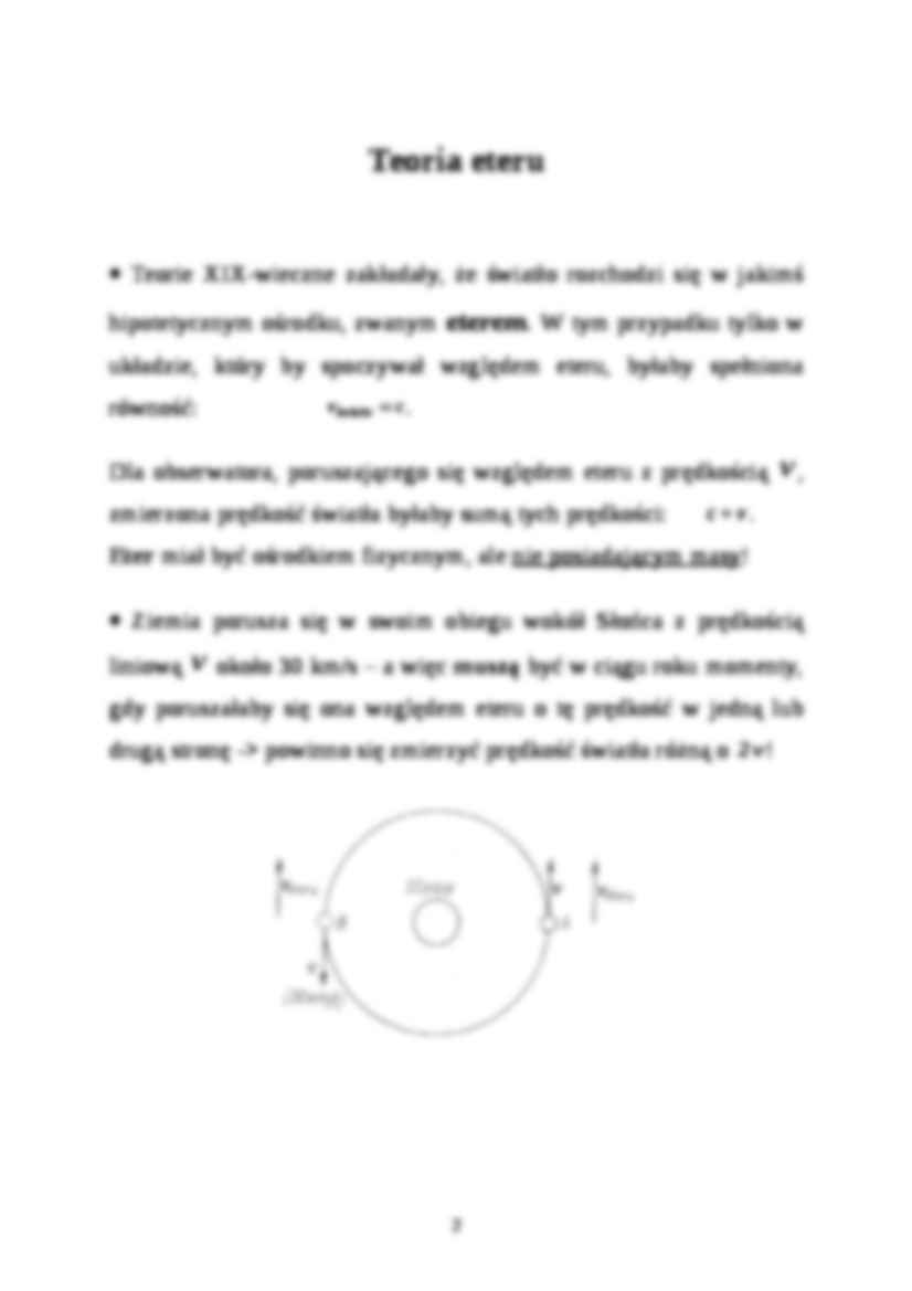 Kinematyka relatywistyczna - fizyka - strona 2