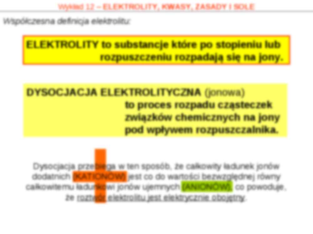 Elektrolity kwasy zasady i sole - strona 3