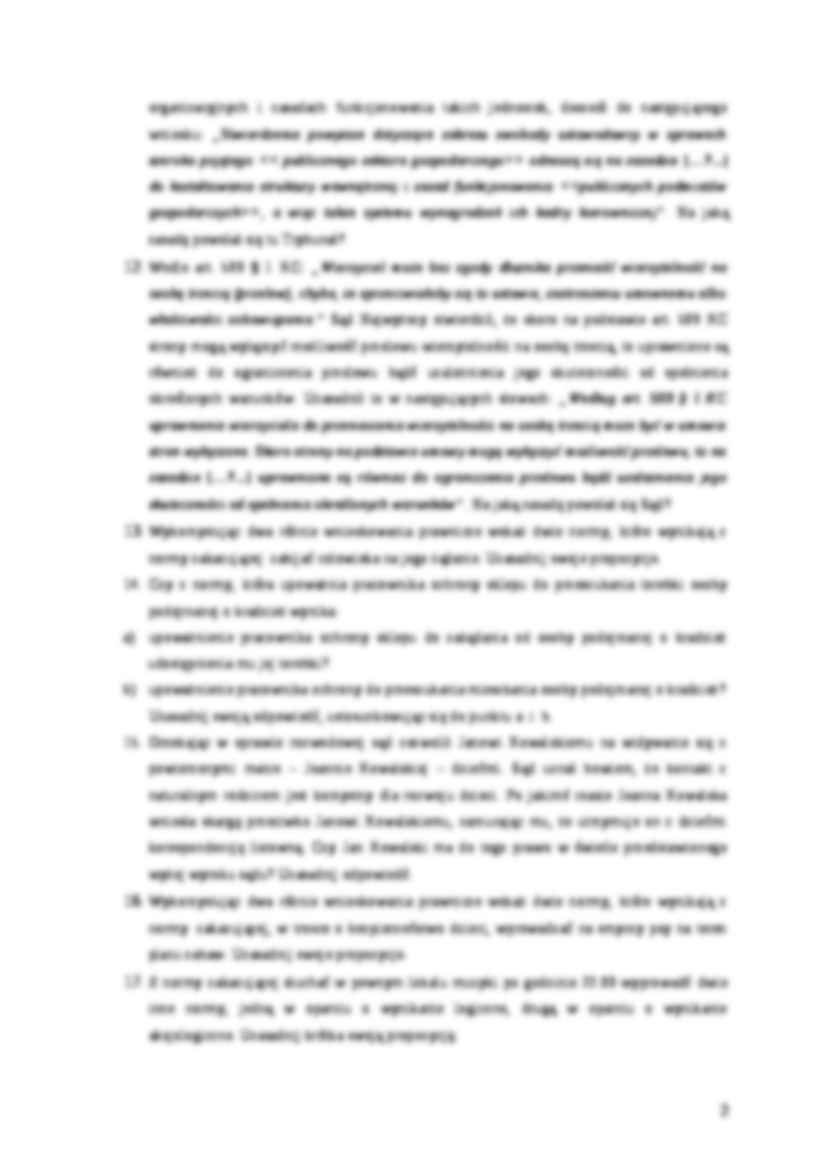 Materiały do wnioskowań prawniczych - strona 2