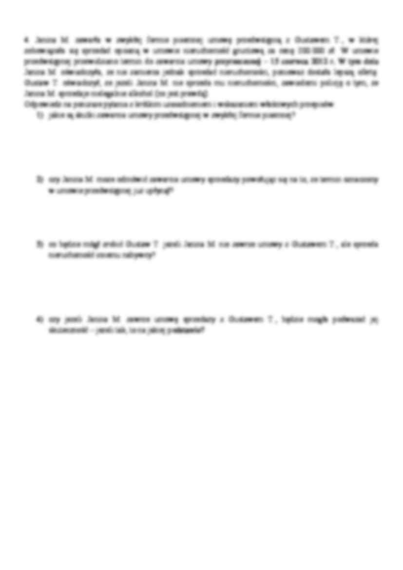 Prawo cywilne - egzamin - strona 3