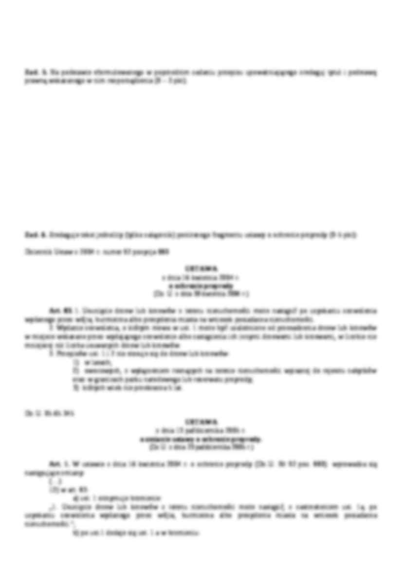 Tworzenie i stosowanie prawa - egzamin 2 - strona 2