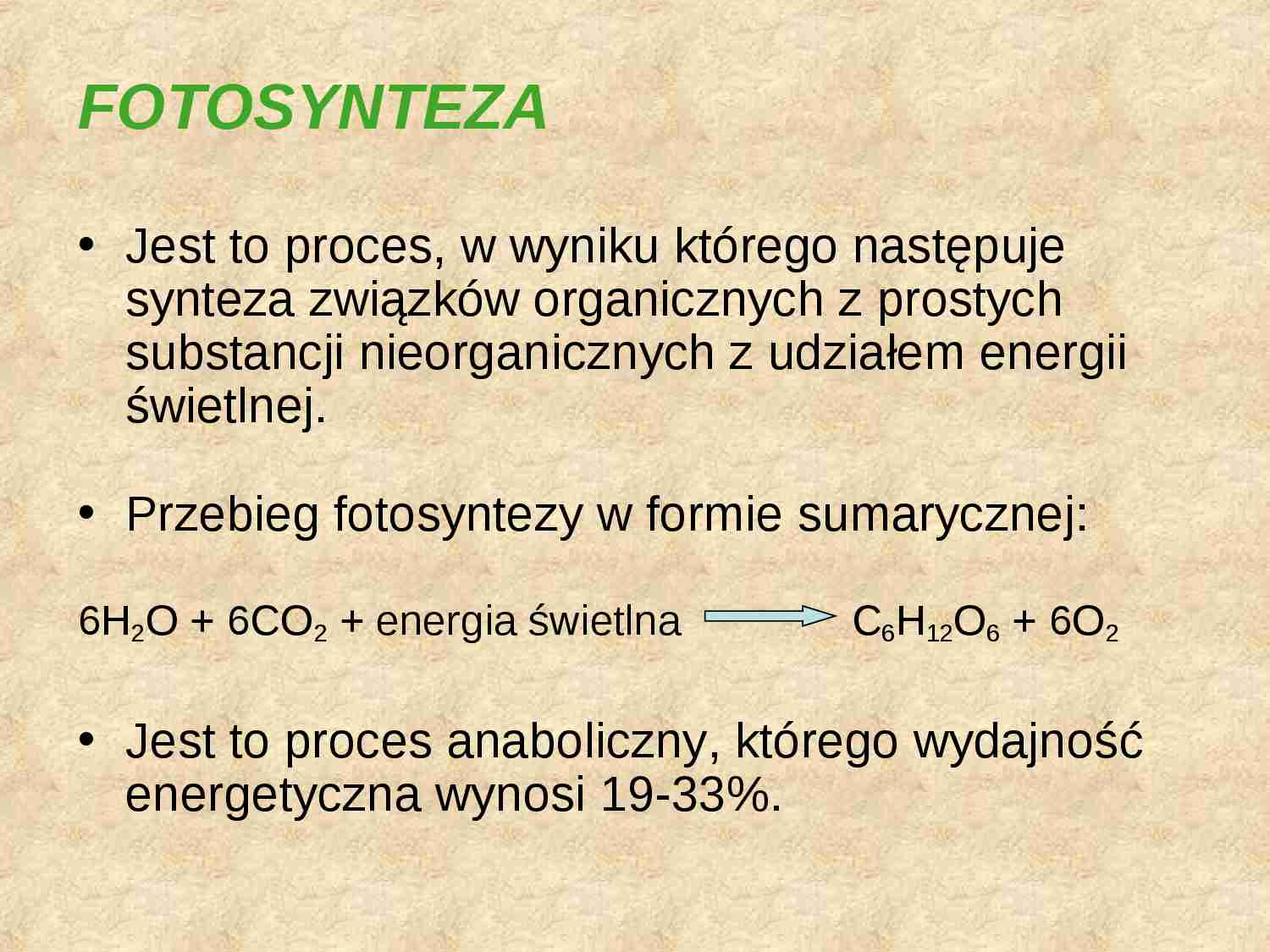 Fotosynteza, promieniowanie , widma - strona 1