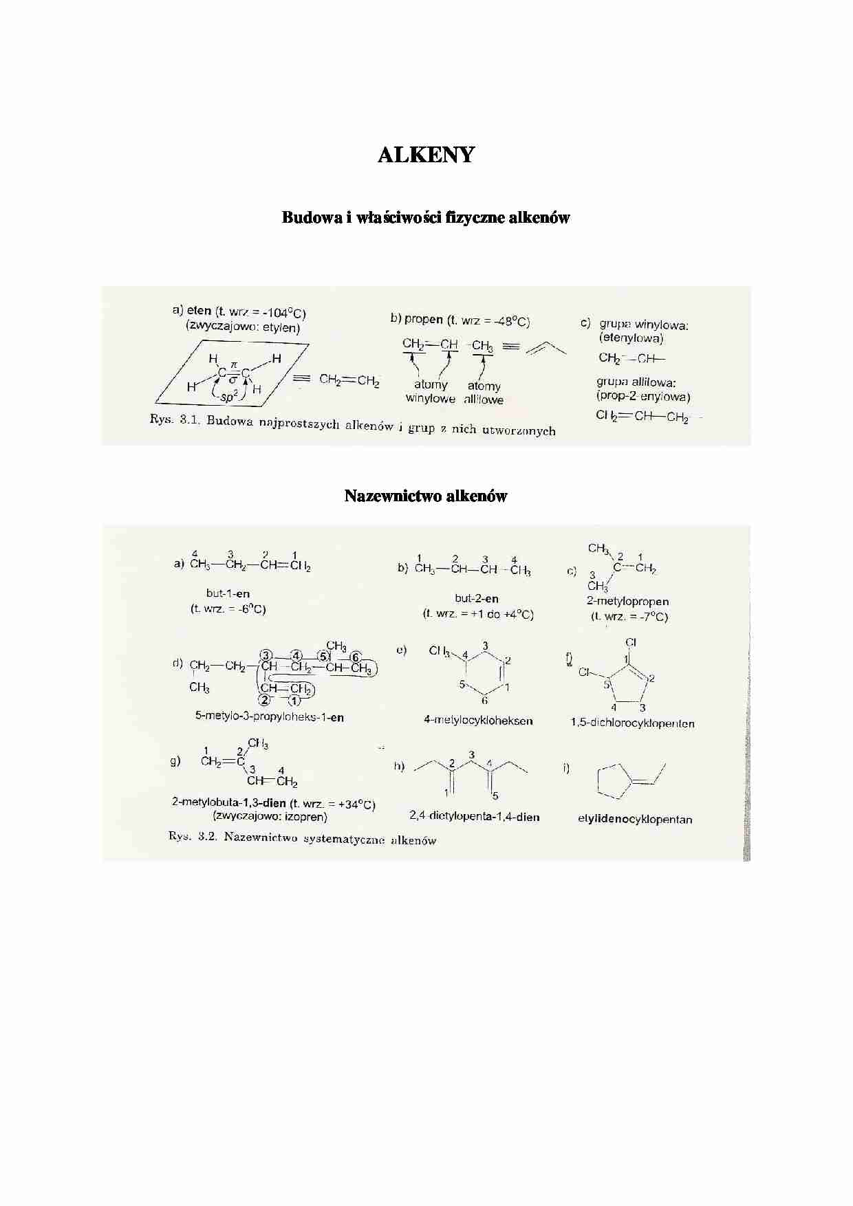 Chemia organiczna - wykład 1 - strona 1