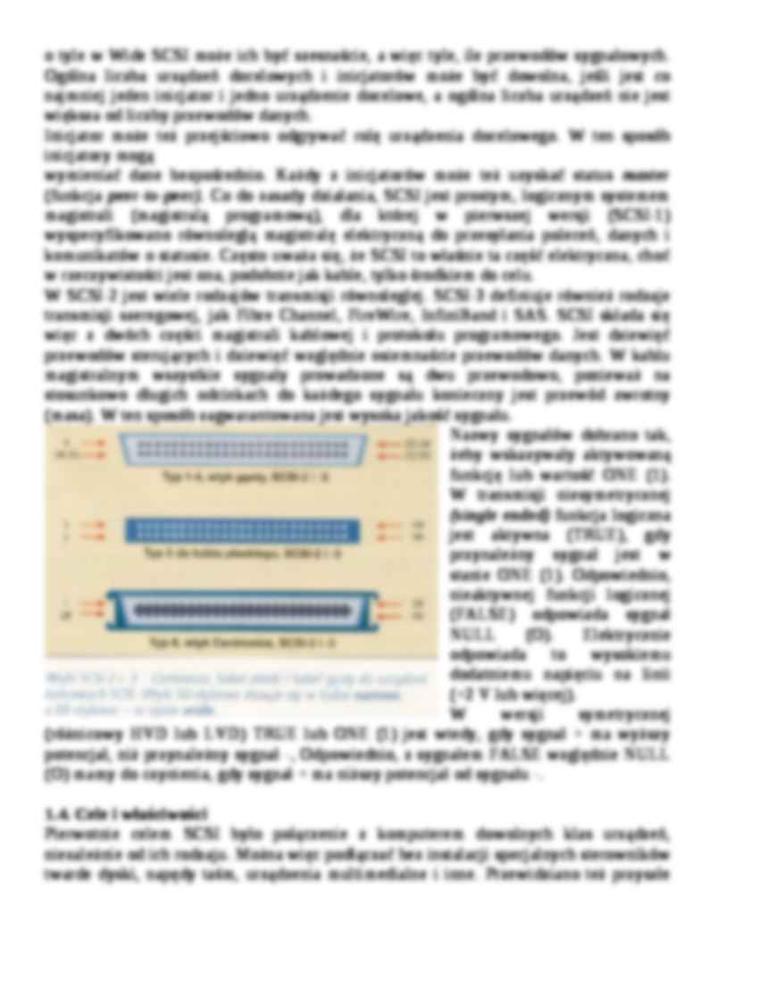 SCSI - standard interfejsu - strona 3
