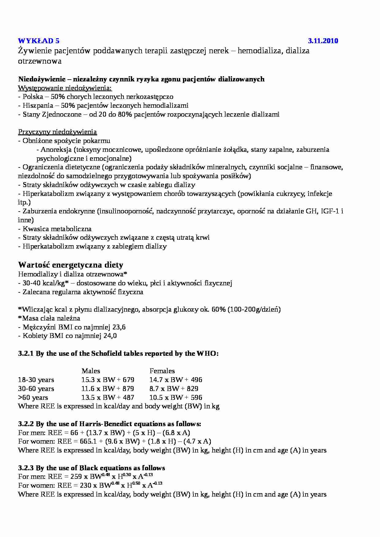 emodializa i dializa otrzewnowa - strona 1