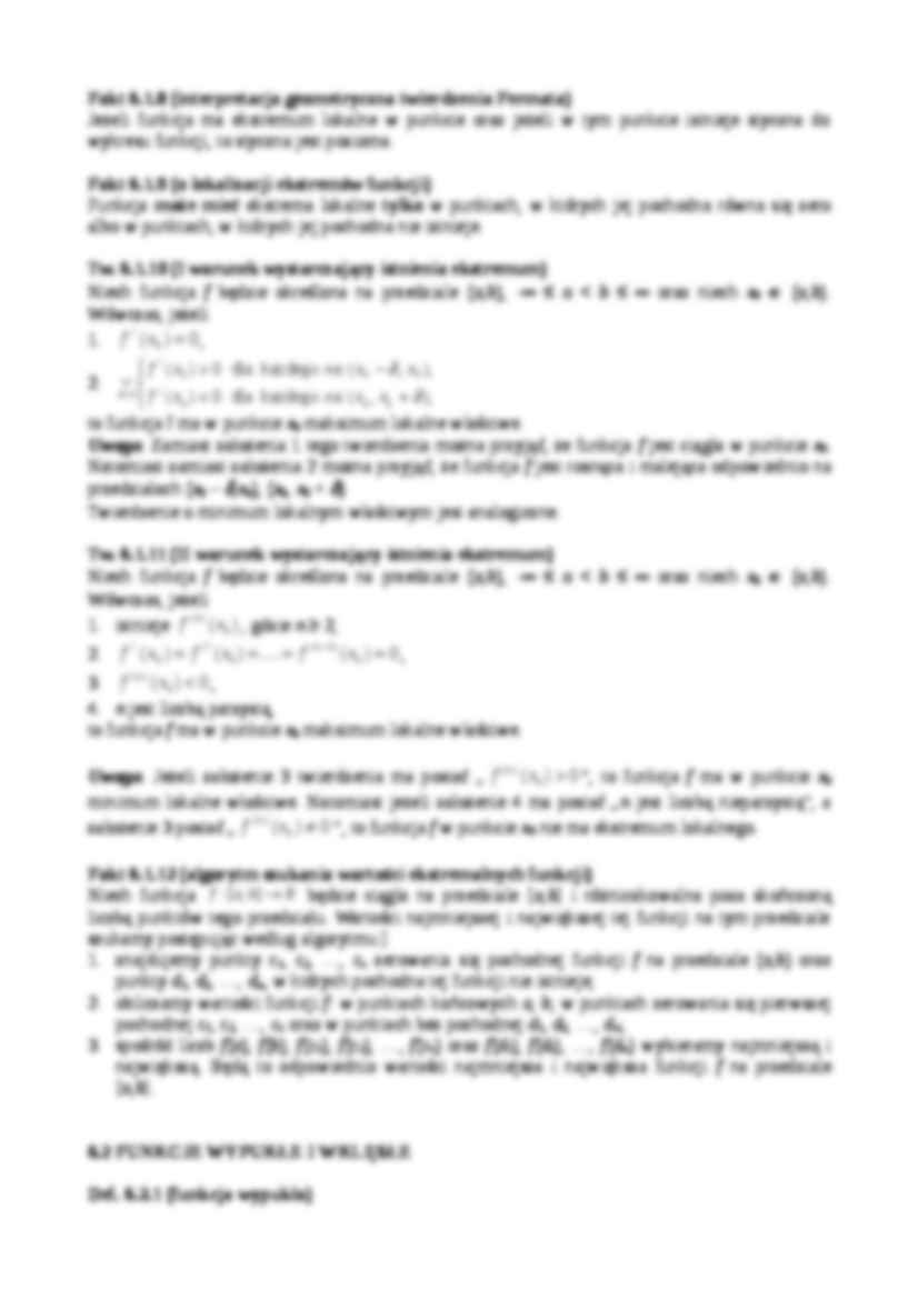 Analiza matematyczna - badanie funkcji - strona 2