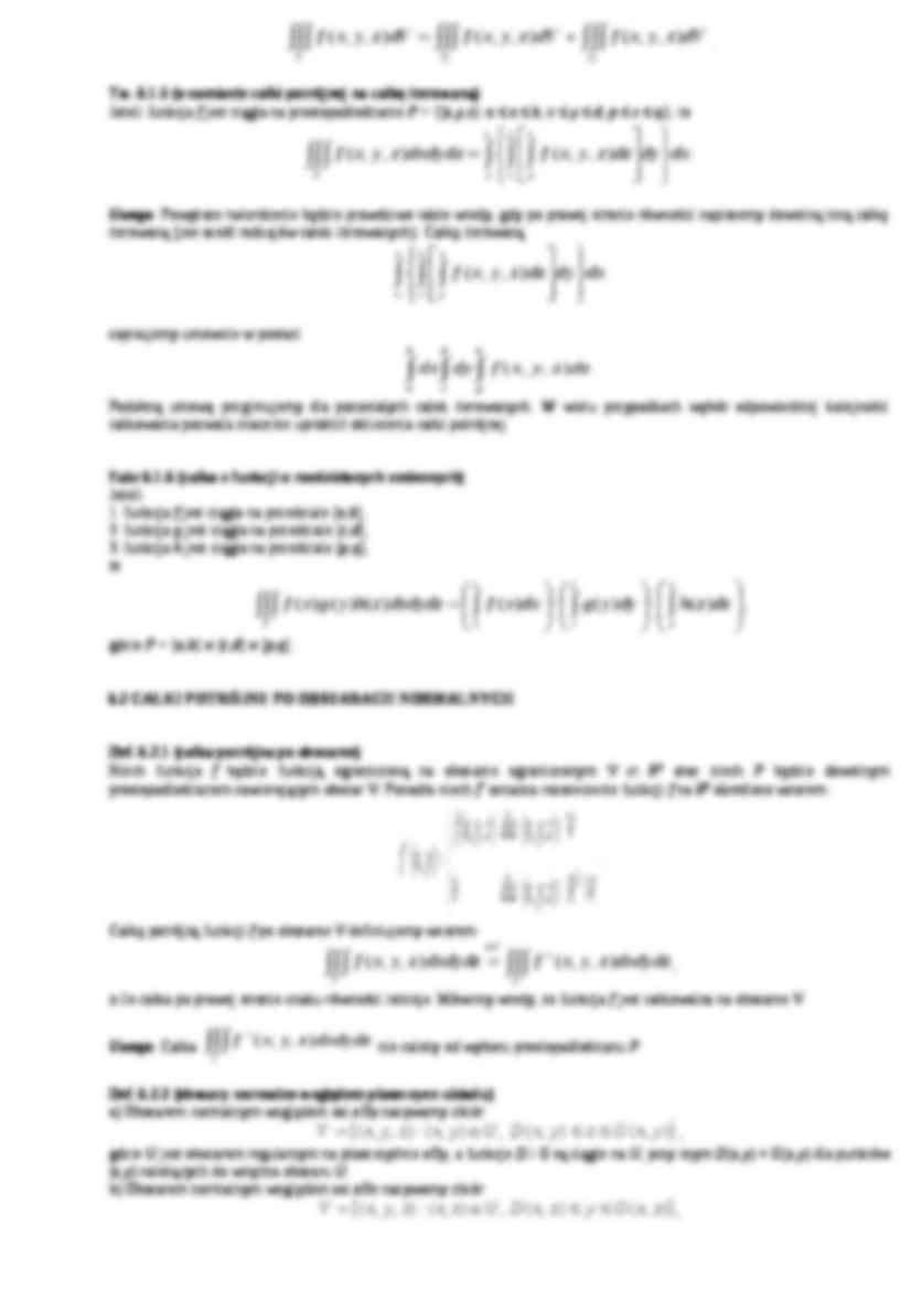 Analiza matematyczna - całki potrójne - strona 2