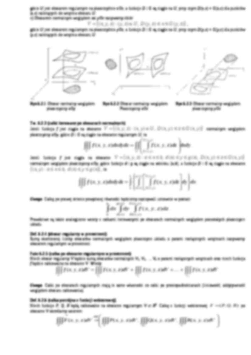Analiza matematyczna - całki potrójne - strona 3