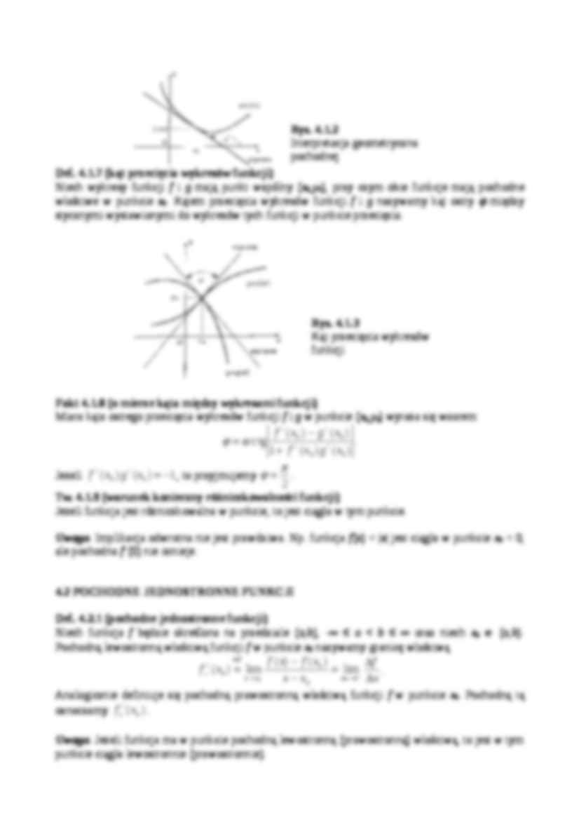 Analiza matematyczna - pochodne funkcji - strona 3
